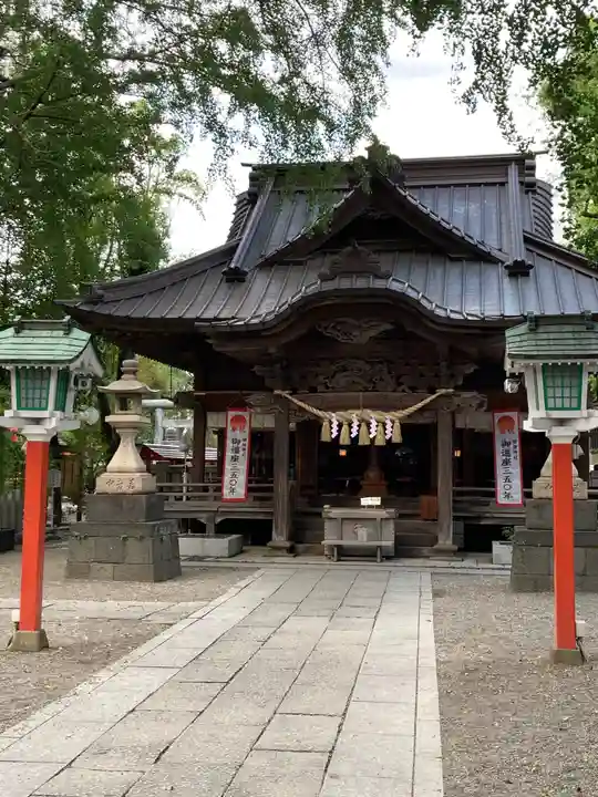 田無神社の本殿・本堂