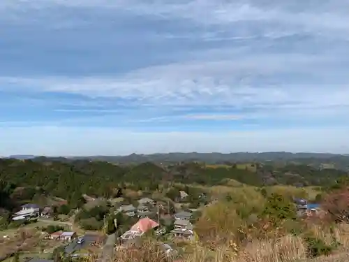 熊野神社の景色