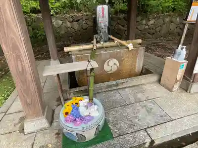 雪ケ谷八幡神社の手水舎
