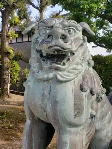 日宮社の狛犬