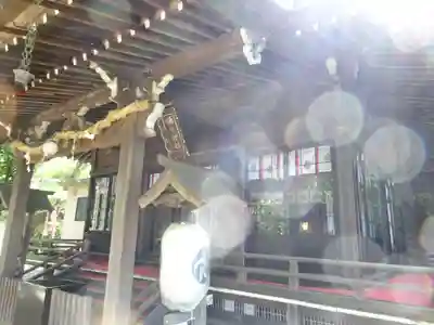 弥生神社の本殿・本堂