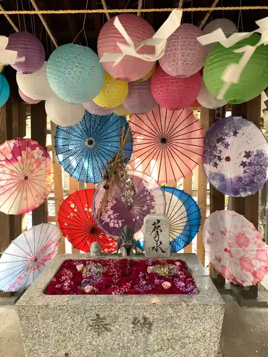 札幌諏訪神社の手水舎