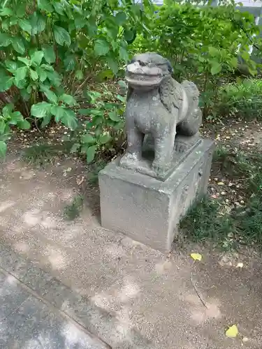 越谷香取神社の狛犬