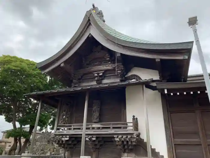 五井若宮八幡神社の本殿