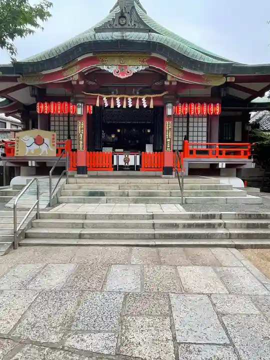 阿倍王子神社の本殿・本堂