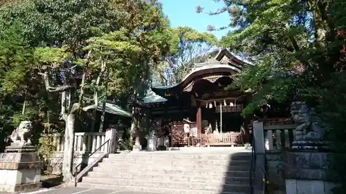 岡崎神社の本殿