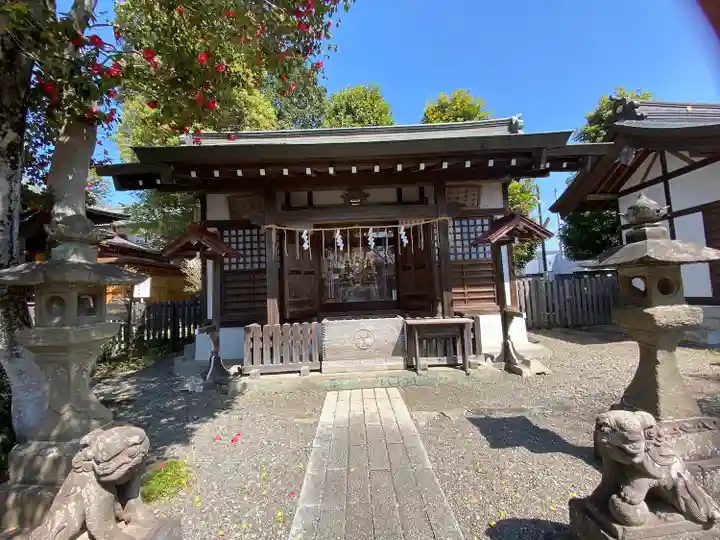 阿豆佐味天神社 立川水天宮の末社・摂社