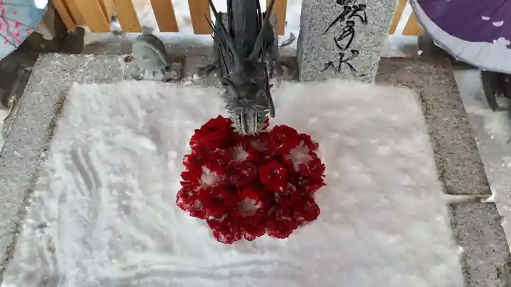 札幌諏訪神社の手水舎