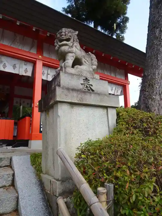 住吉大伴神社の狛犬