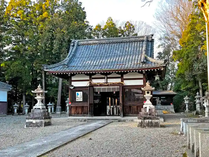 阿自岐神社の本殿・本堂