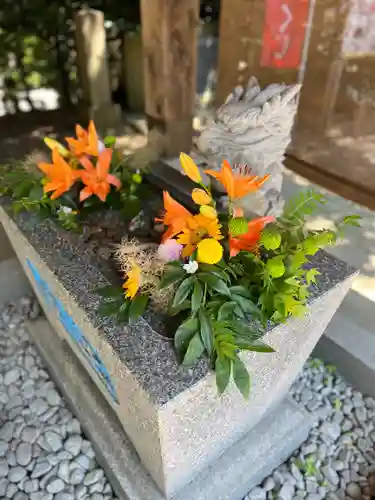 滑川神社 - 仕事と子どもの守り神の手水