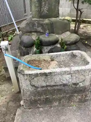 元興寺廃寺・尾頭塚の手水舎
