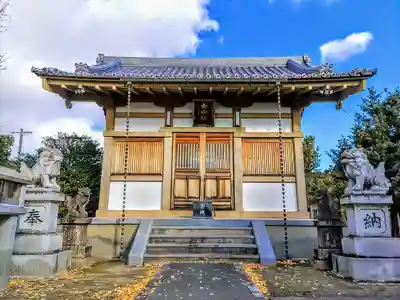 白山社の本殿・本堂