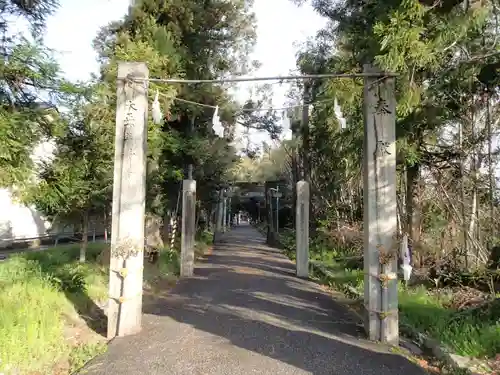 朝倉神社の鳥居