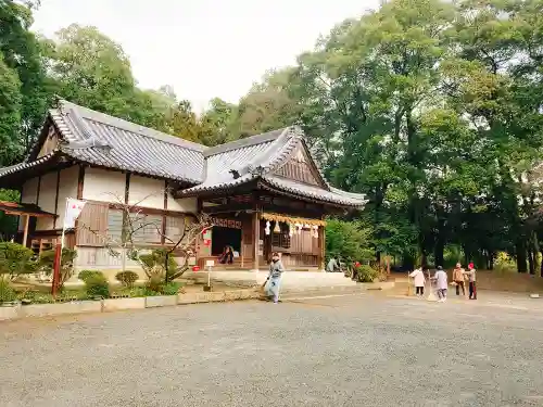 川田八幡神社の本殿・本堂