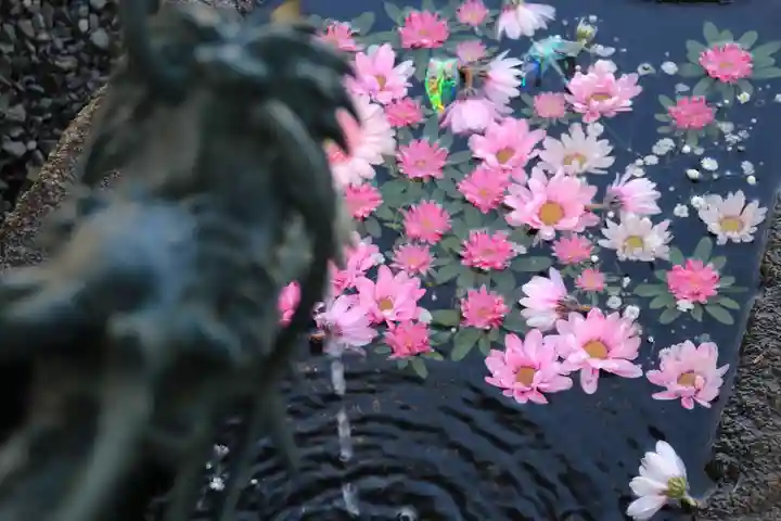 大鏑神社の手水舎