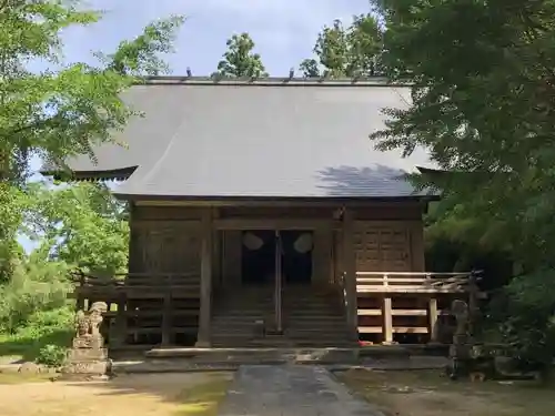 鳥海山大物忌神社蕨岡口ノ宮の本殿