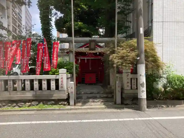 清水稲荷神社の鳥居