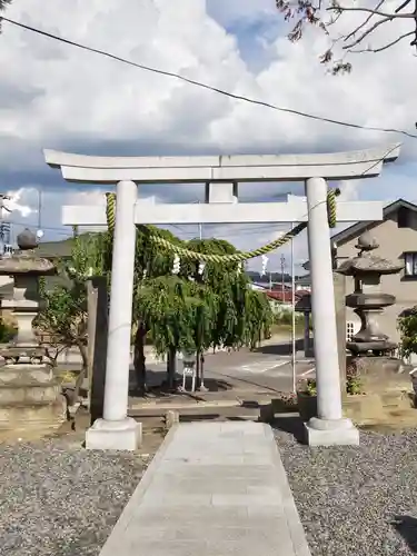 熊野福藏神社の鳥居