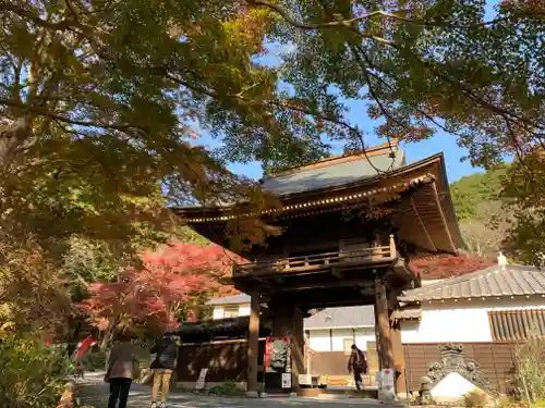 普門寺(切り絵御朱印発祥の寺)の山門