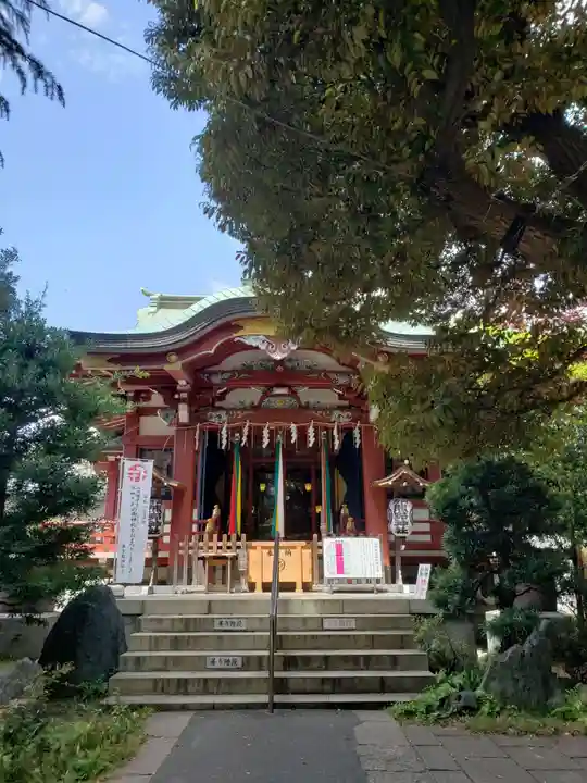 青山熊野神社の本殿・本堂