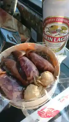 倭文神社の食事