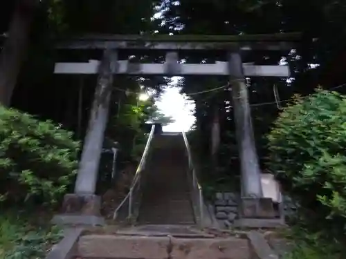 大谷八幡宮の鳥居