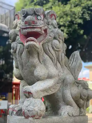 相模原氷川神社の狛犬