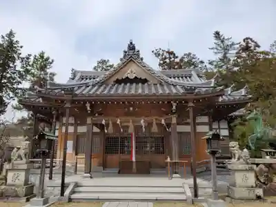 淡河八幡神社の本殿・本堂