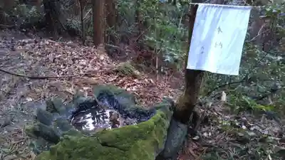 日月神社の手水舎