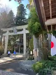 富士山東口本宮 冨士浅間神社の鳥居