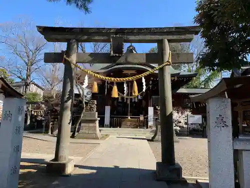 行田八幡神社の鳥居