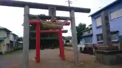 白衣神社の鳥居