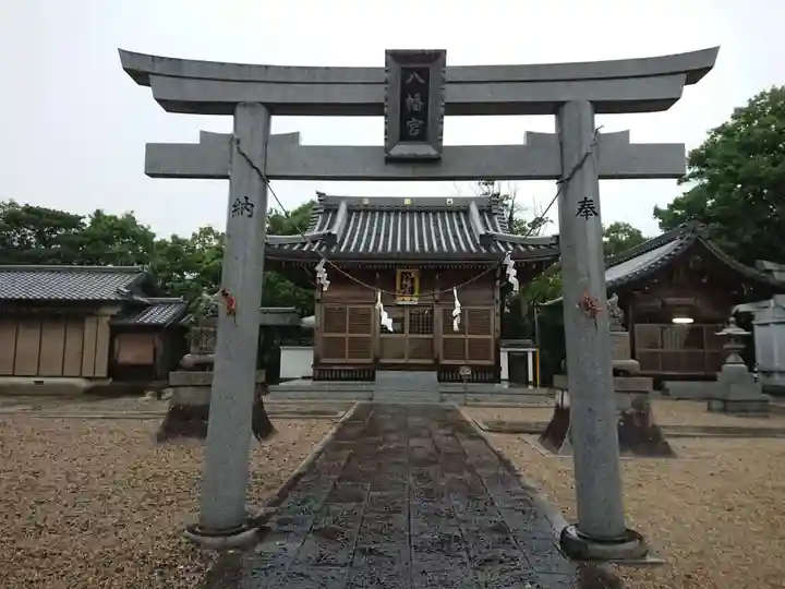 八幡社(東尾八幡社)の鳥居