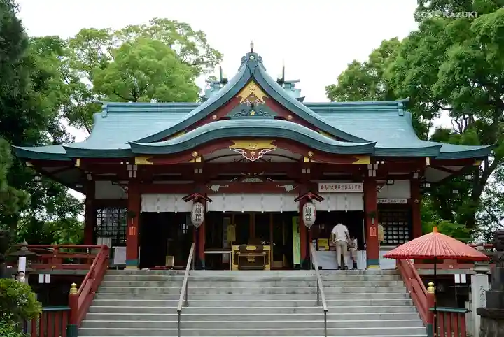 多摩川浅間神社の本殿・本堂