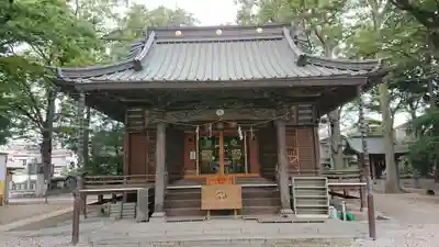 丸子山王日枝神社の本殿・本堂