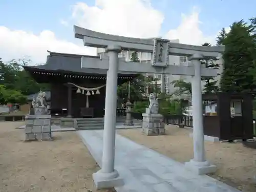 板倉神社の鳥居