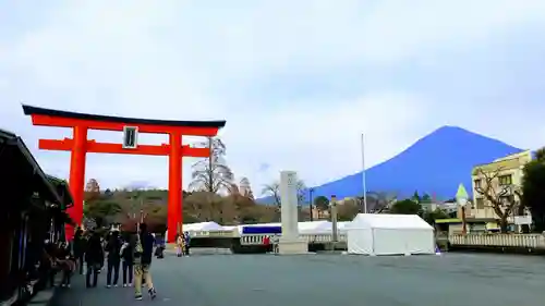 富士山本宮浅間大社の景色