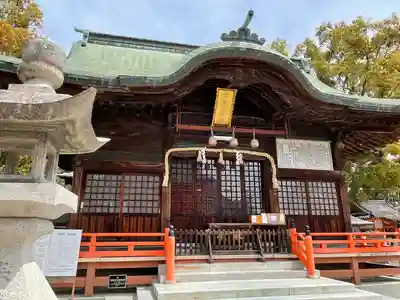 與賀神社の本殿・本堂