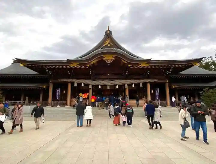 寒川神社の本殿・本堂