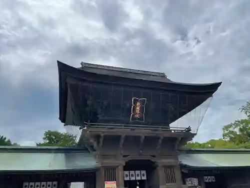 筥崎宮の山門・神門