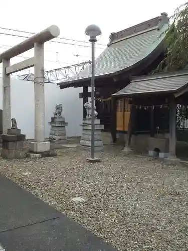 白山神社の鳥居