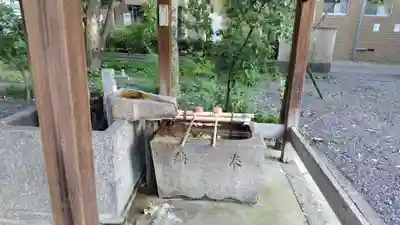 西四条斎宮 西院野々宮神社(春日神社御旅所)の手水舎