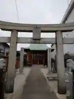 白山神社の鳥居