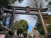 諏訪神社の鳥居