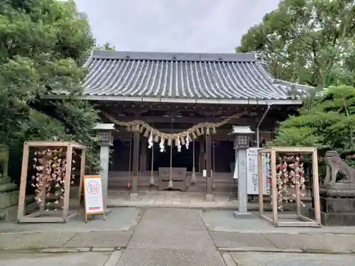 柳川総鎮守 日吉神社の本殿