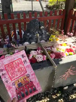 胡録神社の手水舎