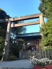 東京大神宮の鳥居