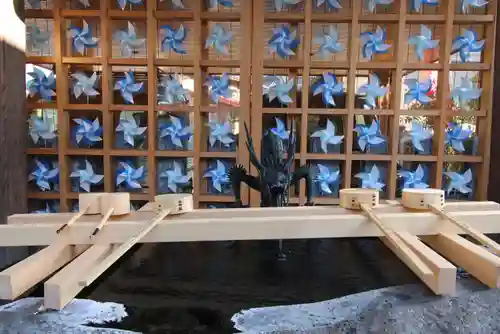 御嶽神社茅萱宮の手水舎