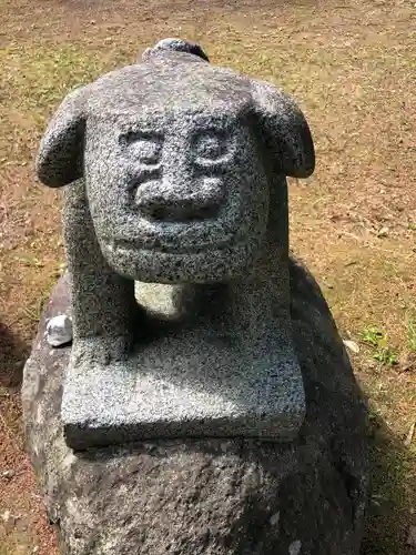 盛岡天満宮の狛犬